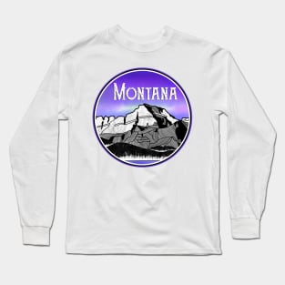 Mount Gould Montana Long Sleeve T-Shirt